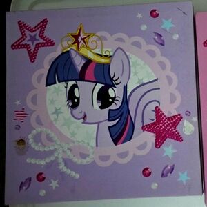 My Little Pony Wall Decor Canvas Painted Twilight Sparkle